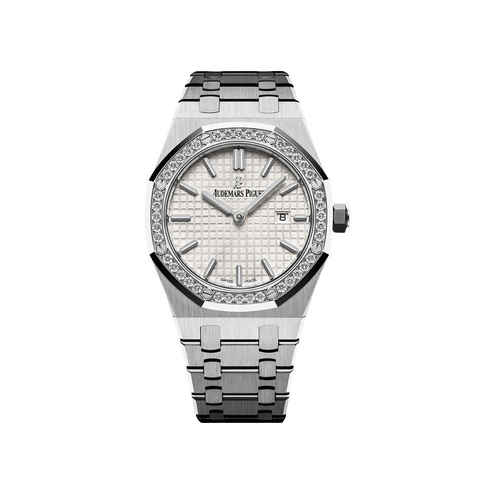 Audemars Piguet Royal Oak Quartz Stainless Steel Diamond Bezel 67651ST.ZZ.1261ST.01