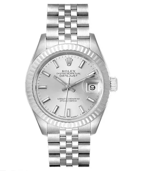 Rolex 179174 Diamond Lady Datejust White Gold Bezel Mother Of Pearl-White