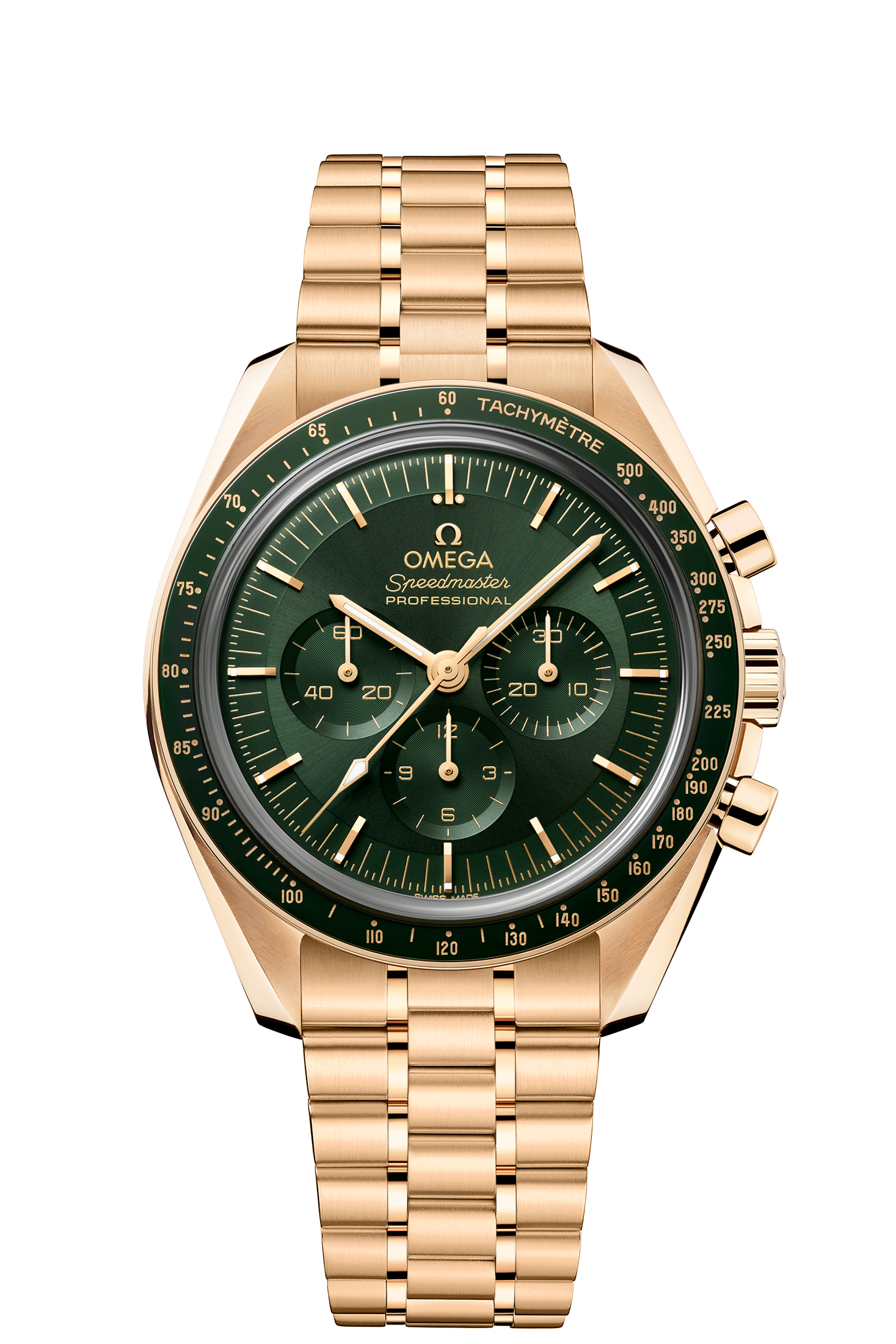 Speedmaster Moonwatch Professional CoAxial Master Chronometer Chronograph 42mm Moonshine Gold 310.60.42.50.10.001