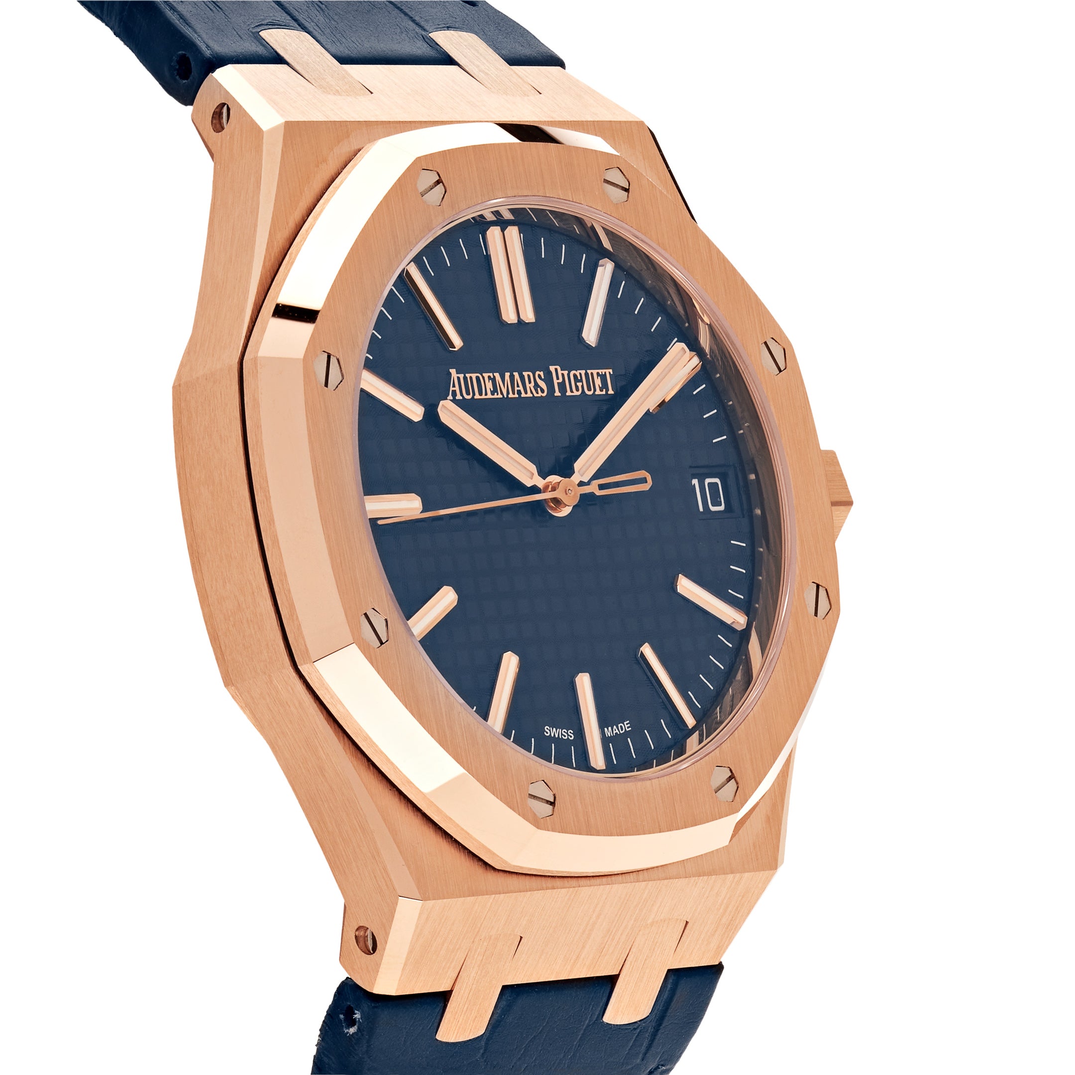 Audemars Piguet Royal Oak Selfwinding 41mm Rose Gold Blue Dial 15510OR.OO.D315CR.02