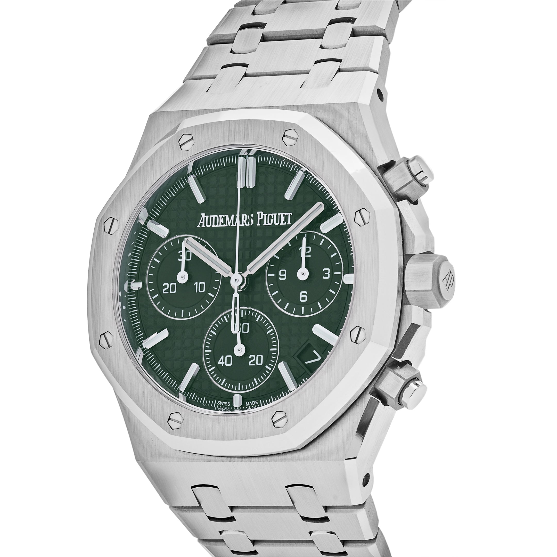 Audemars Piguet Royal Oak Chronograph 41mm Steel Green Dial 26240ST.OO.1320ST.08