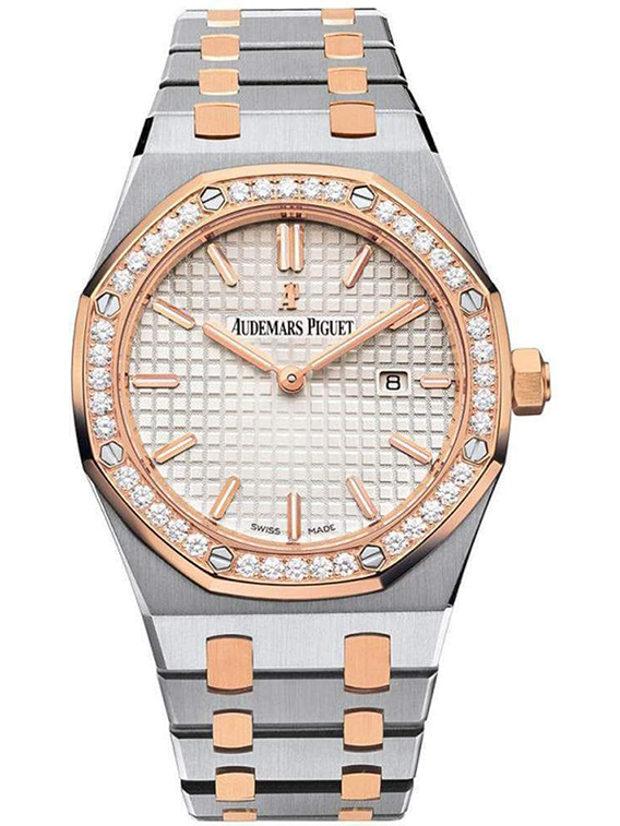 Audemars Piguet Royal Oak Quartz 33mm 67651SR Silver Dial