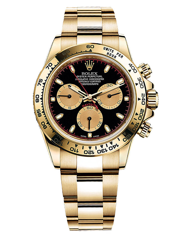 Rolex Daytona 40mm 116508 Paul Newman Black Dial
