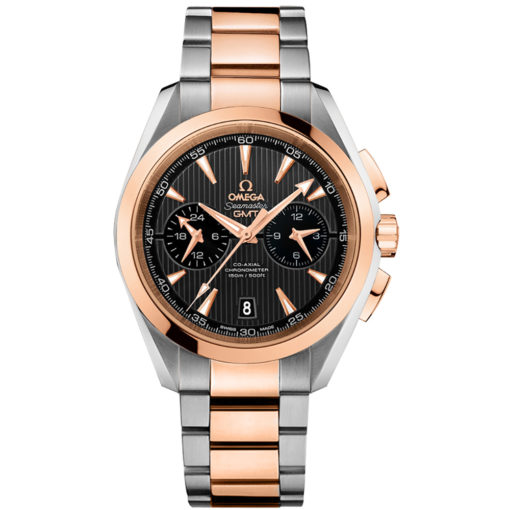 Omega Aqua Terra 150m Co-Axial GMT Chronograph Watch 231.20.43.52.06.001