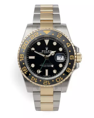 Rolex 116713LN GMT-Master II Gold & Steel NOS Complete Set