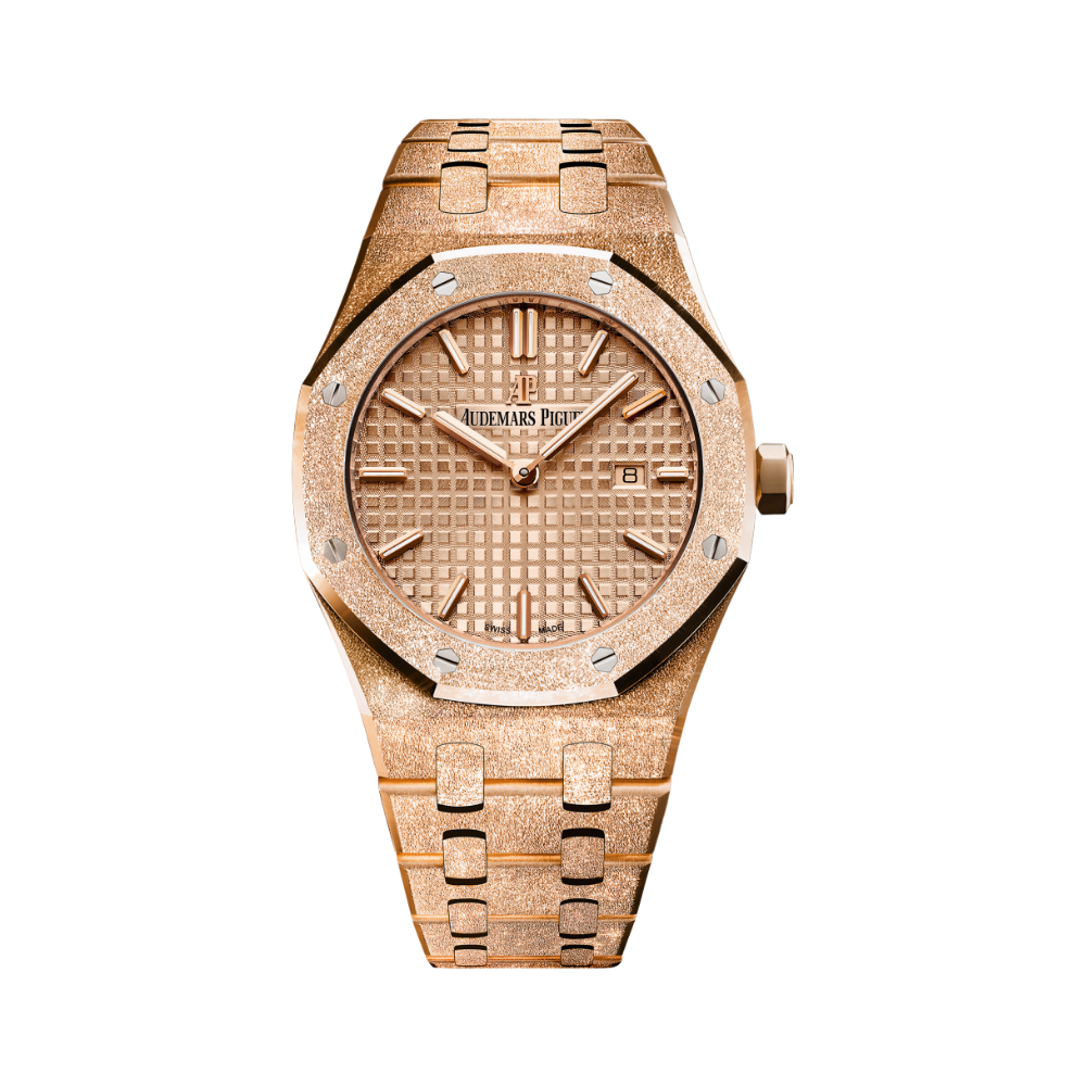 Audemars Piguet Royal Oak Frosted Rose Gold Quartz Ladies' 67653OR.GG.1263OR.02