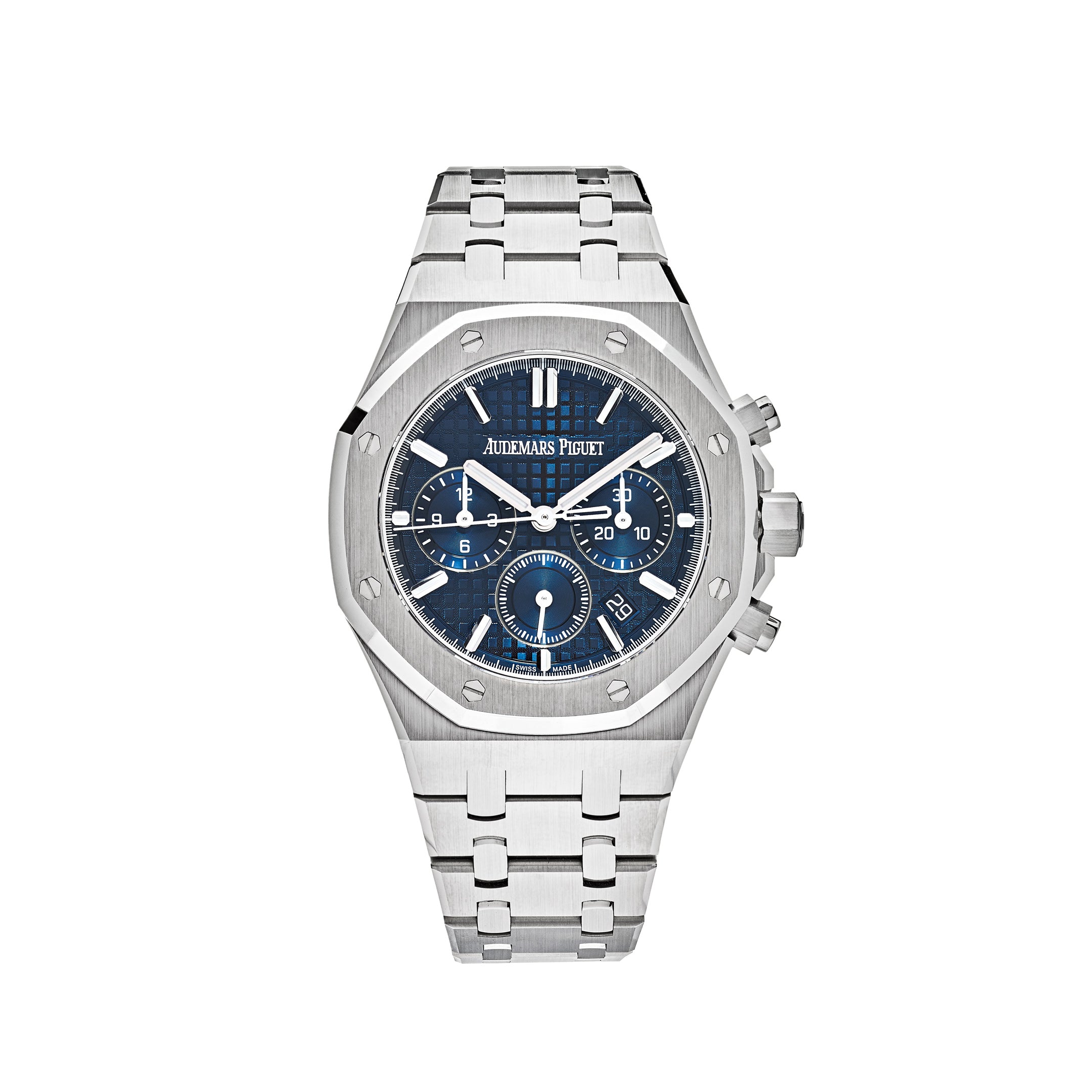 Audemars Piguet Royal Oak Selfwinding Chronograph Stainless Steel Blue Dial 26715ST.OO.1356ST.01