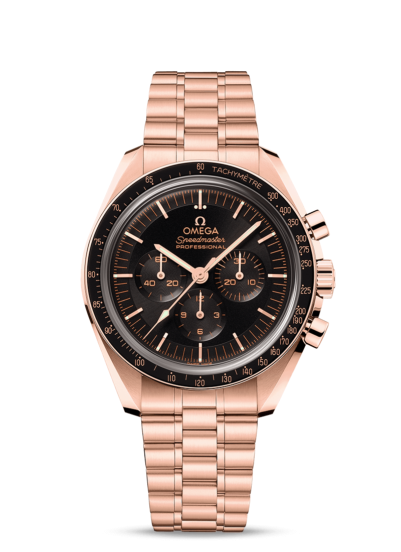 Omega Speedmaster Moonwatch Co-Axial Master Chronometer 42 MM Sedna gold 310.30.42.50.01.001