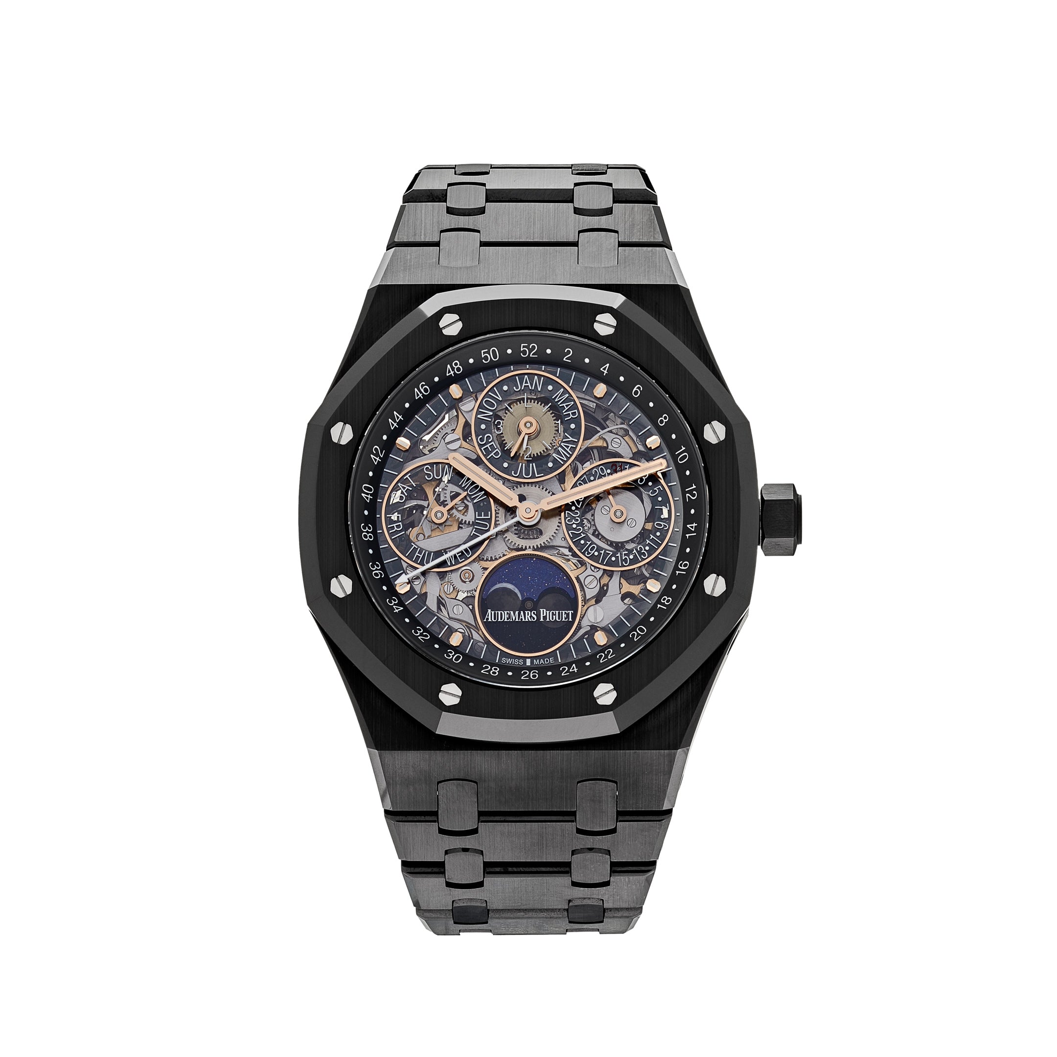 Audemars Piguet Royal Oak Perpetual Calendar Openworked 41mm Black Ceramic 26585CE.OO.1225CE.01
