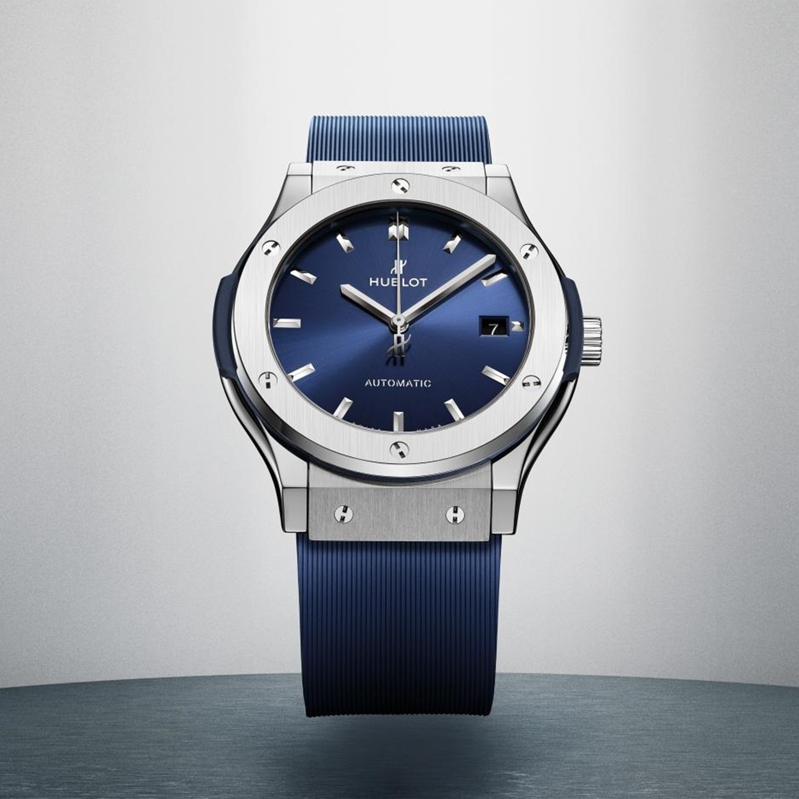 HUBLOT Classic Fusion Titanium Blue 45mm 511.NX.7170.RX