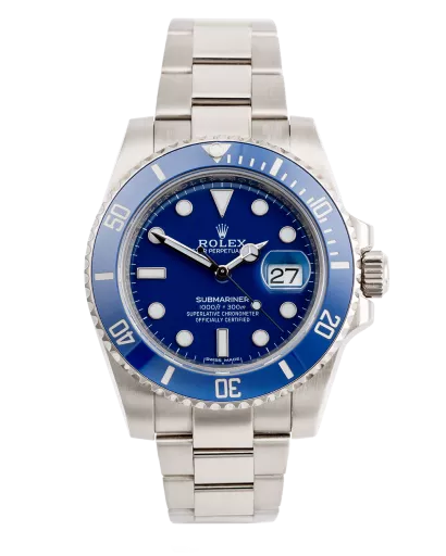 Rolex 116619LB Submariner Date Smurf 18ct