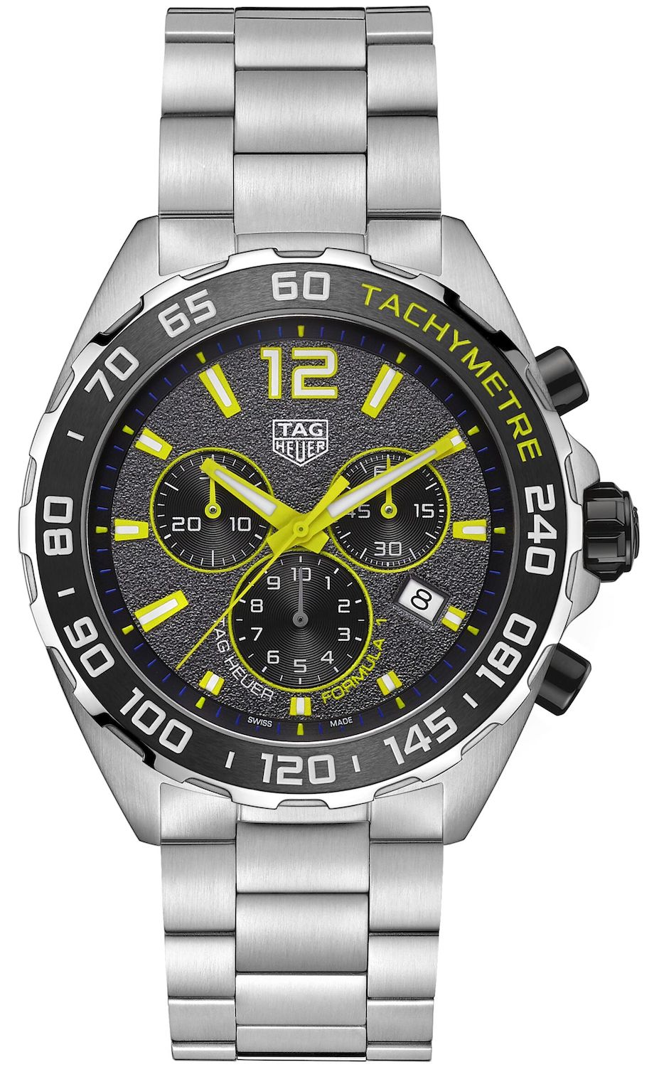 TAG Heuer Watch Formula 1 Quartz Yellow Bracelet