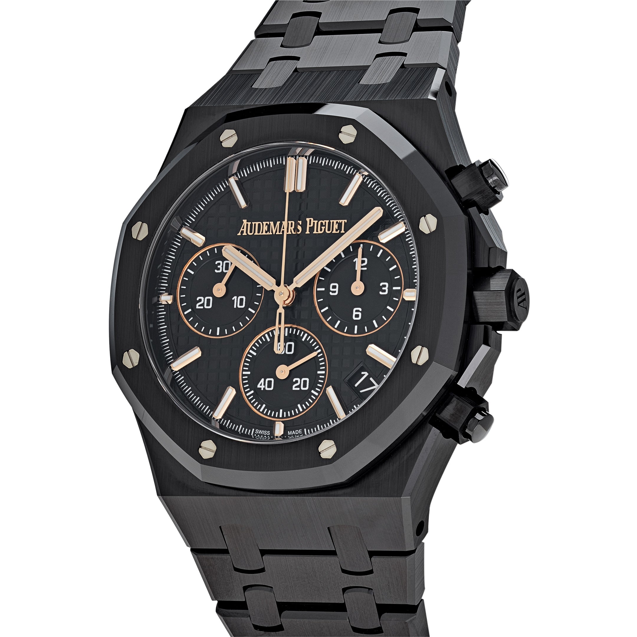 Audemars Piguet Royal Oak Chronograph Black Ceramic Black Dial 26240CE.OO.1225CE.02