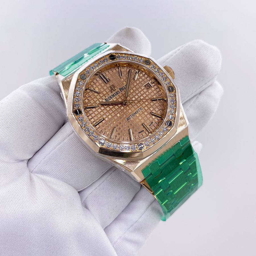 Audemars Piguet Royal Oak 37mm 15451OR Pink Dial
