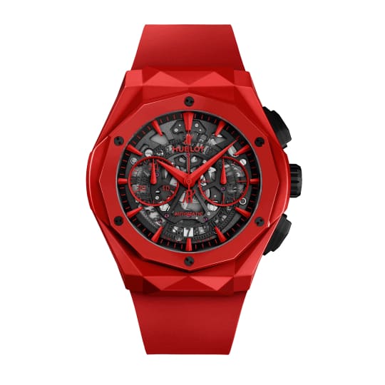 Hublot Classic Fusion Aerofusion Chronograph Orlinski Red Ceramic Ref. # 525.CF.0130.RX.ORL19