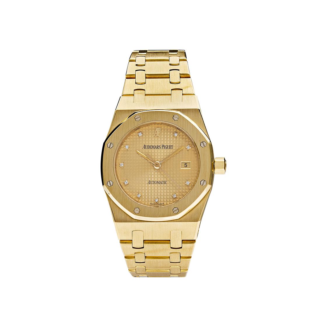 Audemars Piguet Royal Oak Vintage Yellow Gold Champagne Dial 6008BA