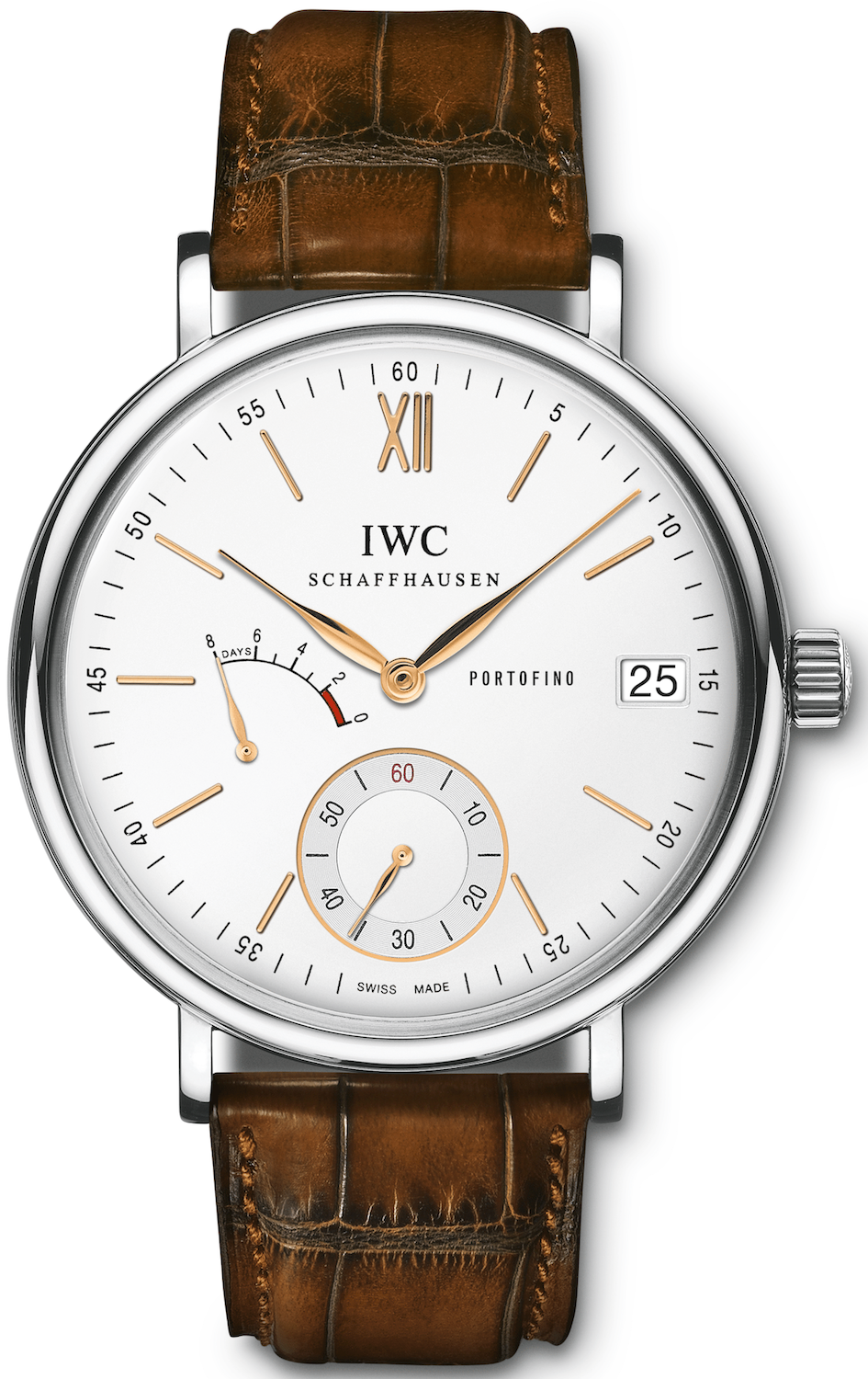 IWC Watch Portofino Hand Wound Eight Days