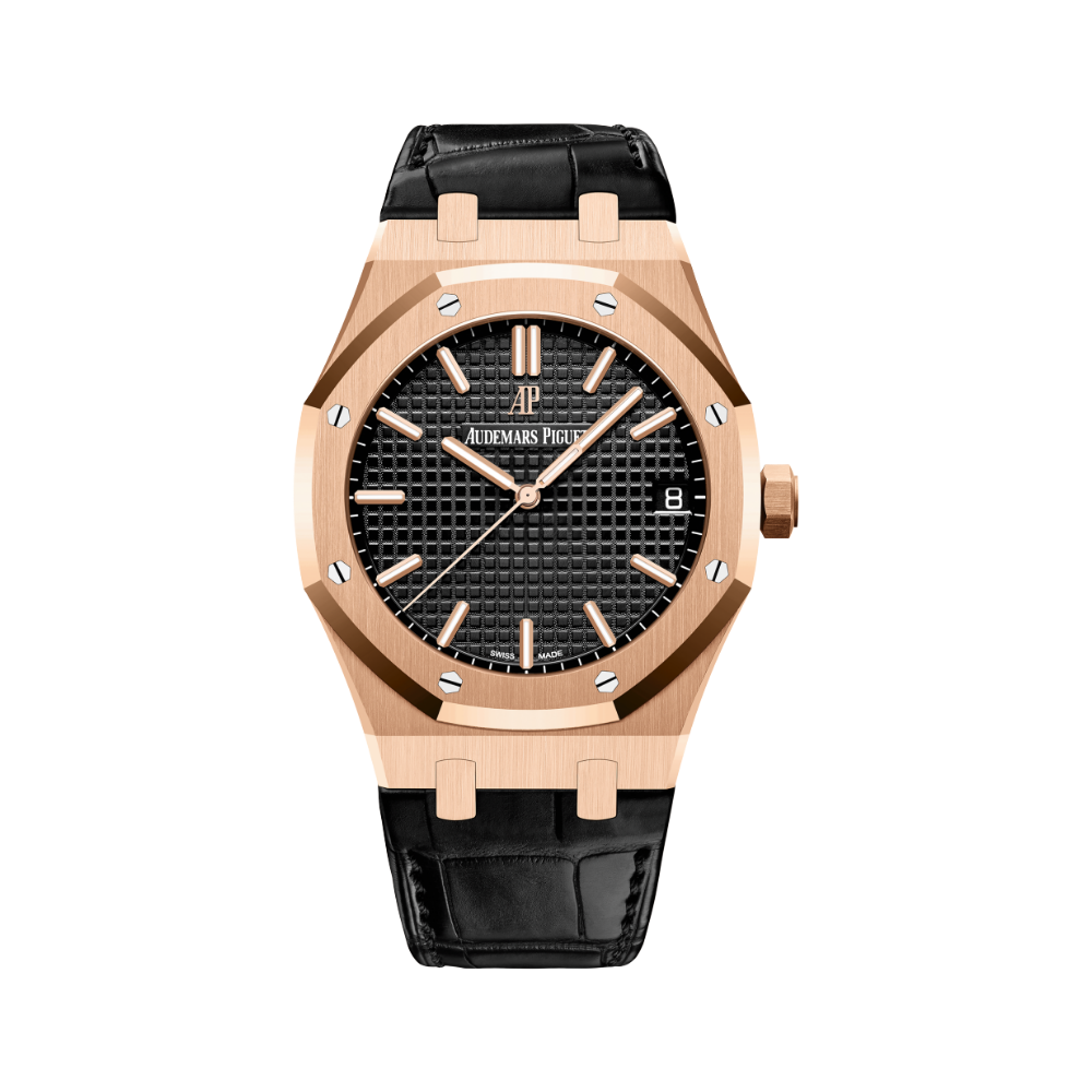 Audemars Piguet Royal Oak Selfwinding 41mm Rose Gold Black Dial 15500OR.OO.D002CR.01