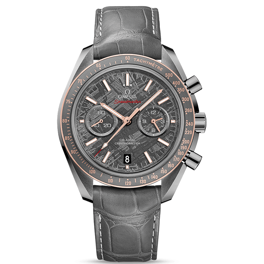 Omega Speedmaster Dark Side Of The Moon Co-Axial Chronometer Chronograph 44.25mm 311.63.44.51.99.001  Meteorite Fold Clasp
