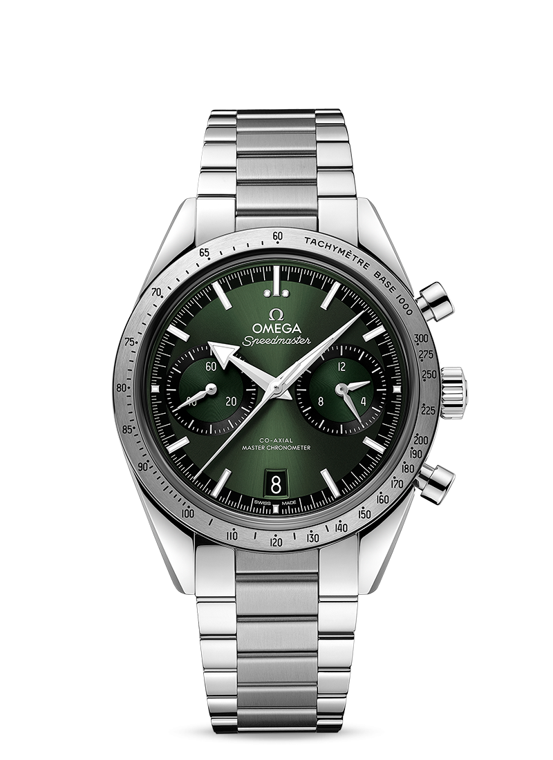 OMEGA Speedmaster 57 Co-Axial Master Chronometer Chronograph 40.5mm Mens Watch Green O33210415110001