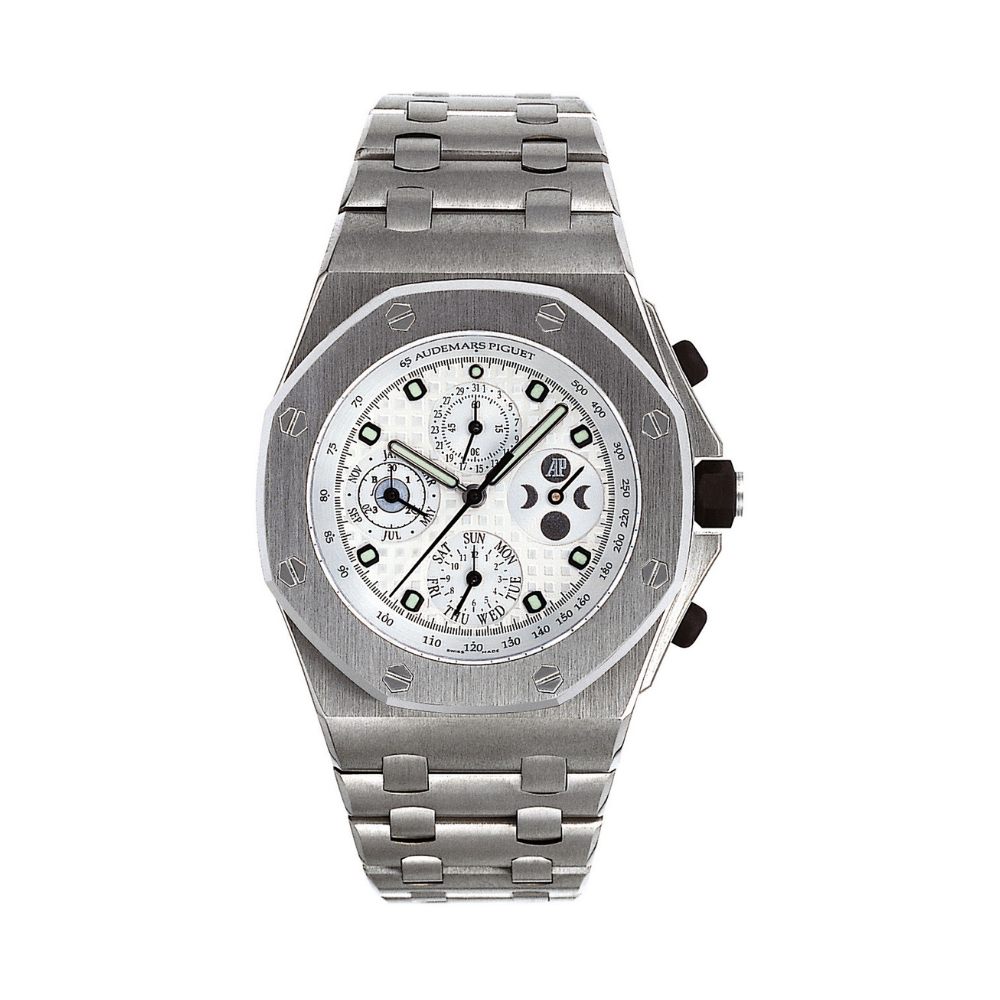 Audemars Piguet Royal Oak Offshore Perpetual Calendar White Dial 25854TI.OO.1150TI.01
