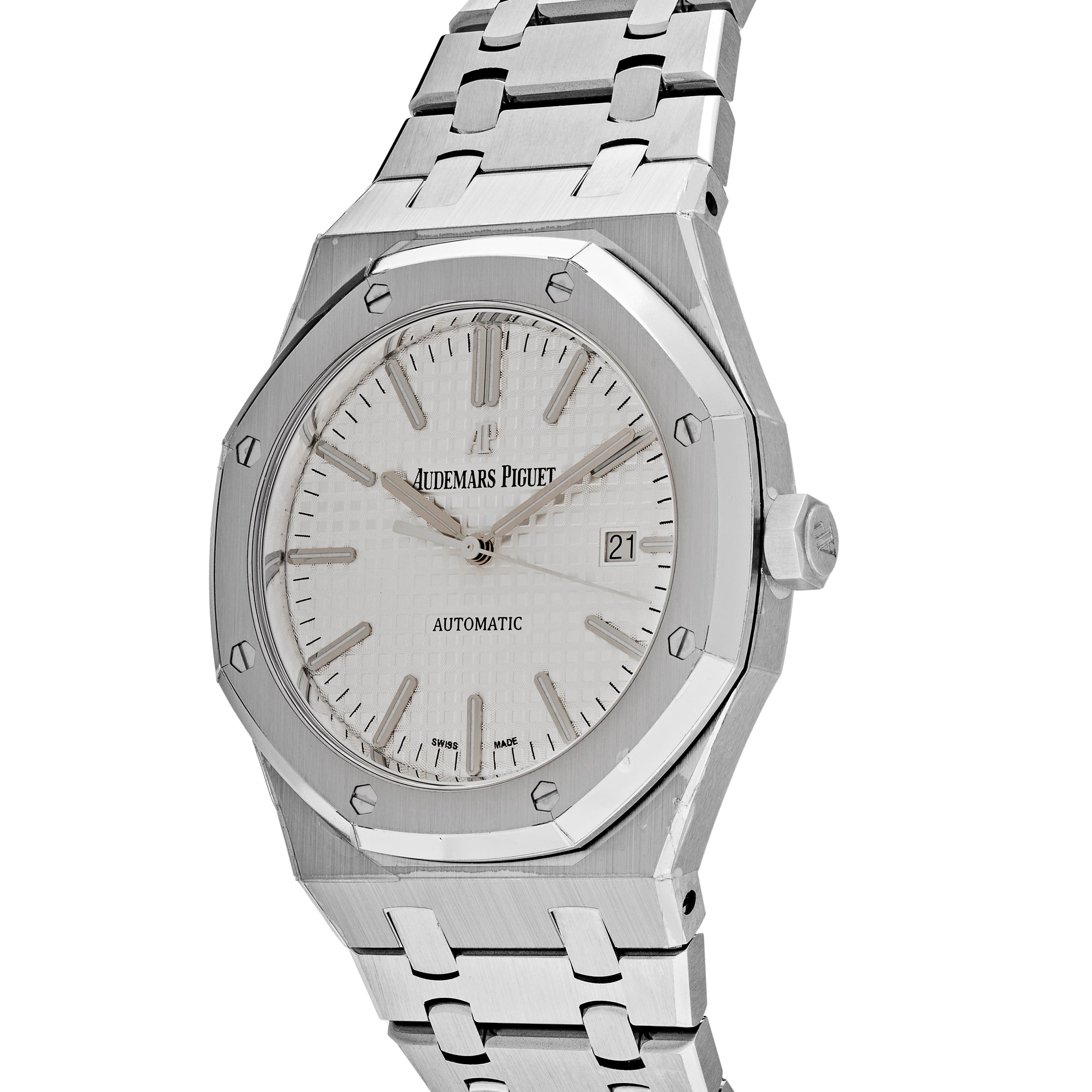 Audemars Piguet Royal Oak Selfwinding 41mm White Dial 15400ST.OO.1220ST.96