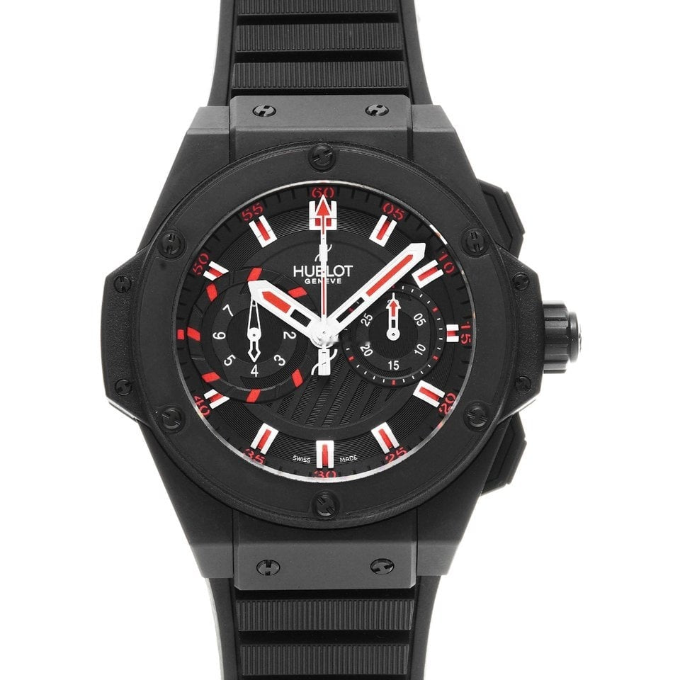 Hublot King Power                              foudroyant black magic 715.CI.1123.RX