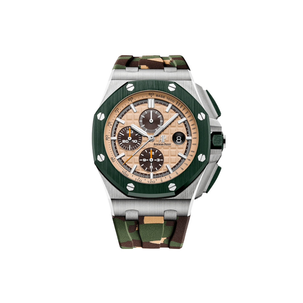 Audemars Piguet Royal Oak Offshore Selfwinding Chronograph 44mm Beige Dial 26400SO.OO.A054CA.01