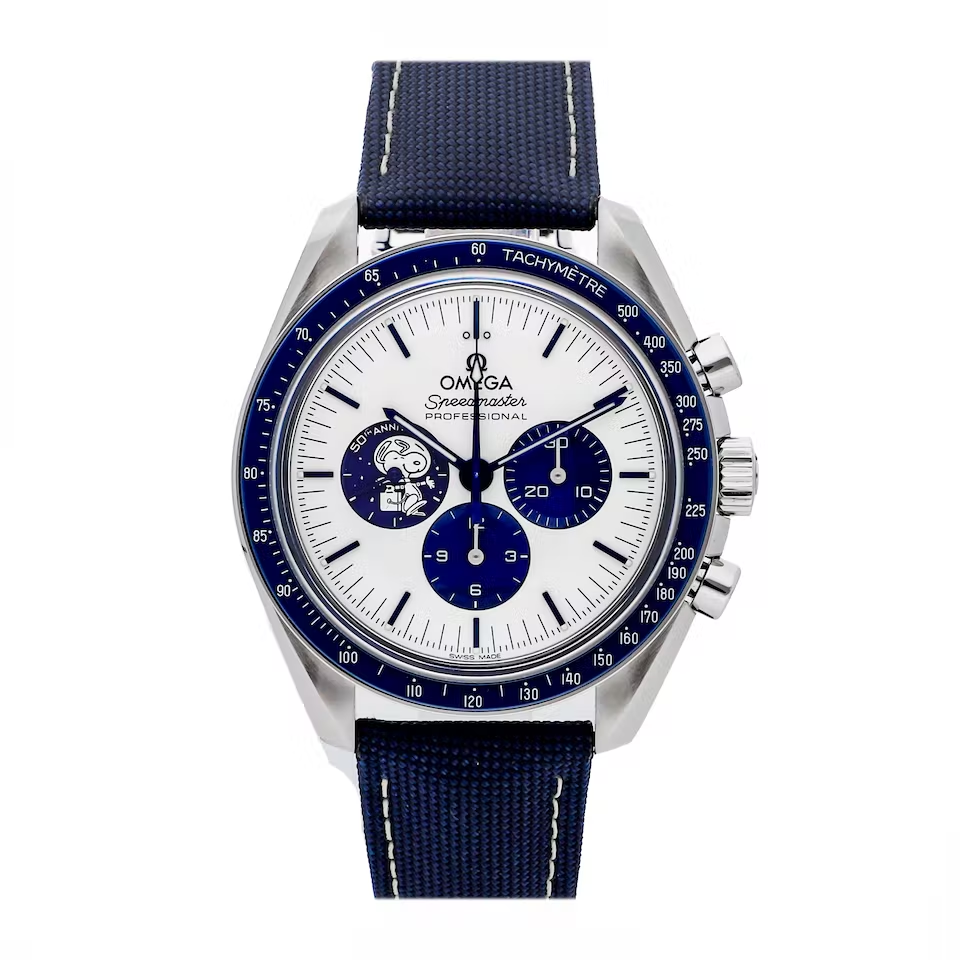 Speedmaster Chronograph Anniversary Series Silver Snoopy Award