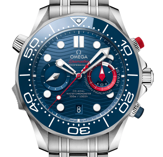 OMEGA Seamaster Diver Co-Axial Master Chronometer Chronograph 44mm Mens Watch O21030445103002