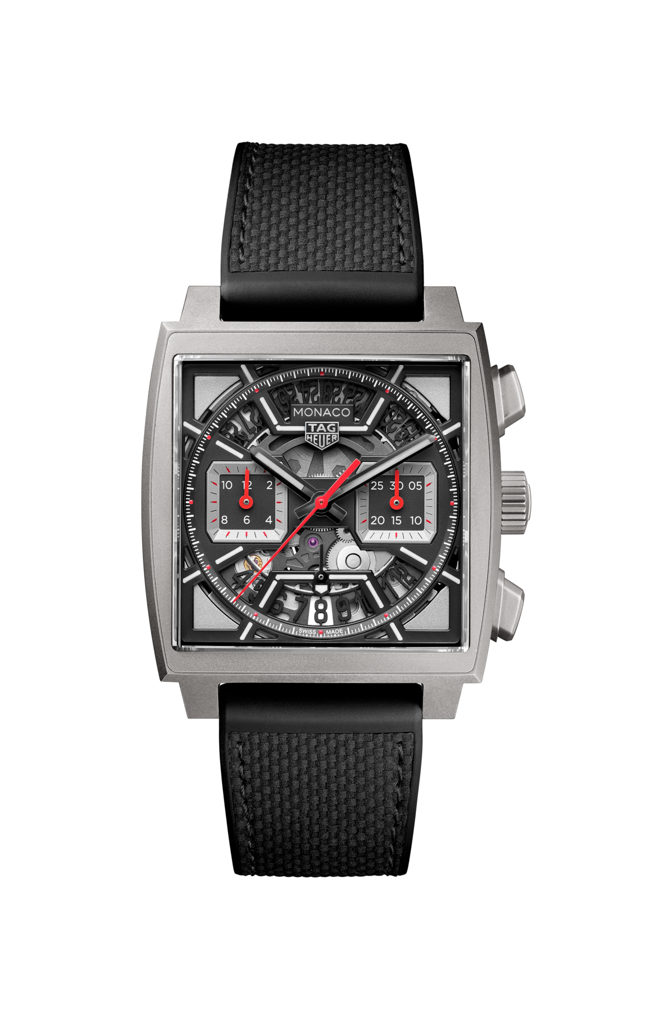 TAG HEUER MONACO CHRONOGRAPH Automatic Chronograph, 39 mm, Titanium CBL2183.FT6236