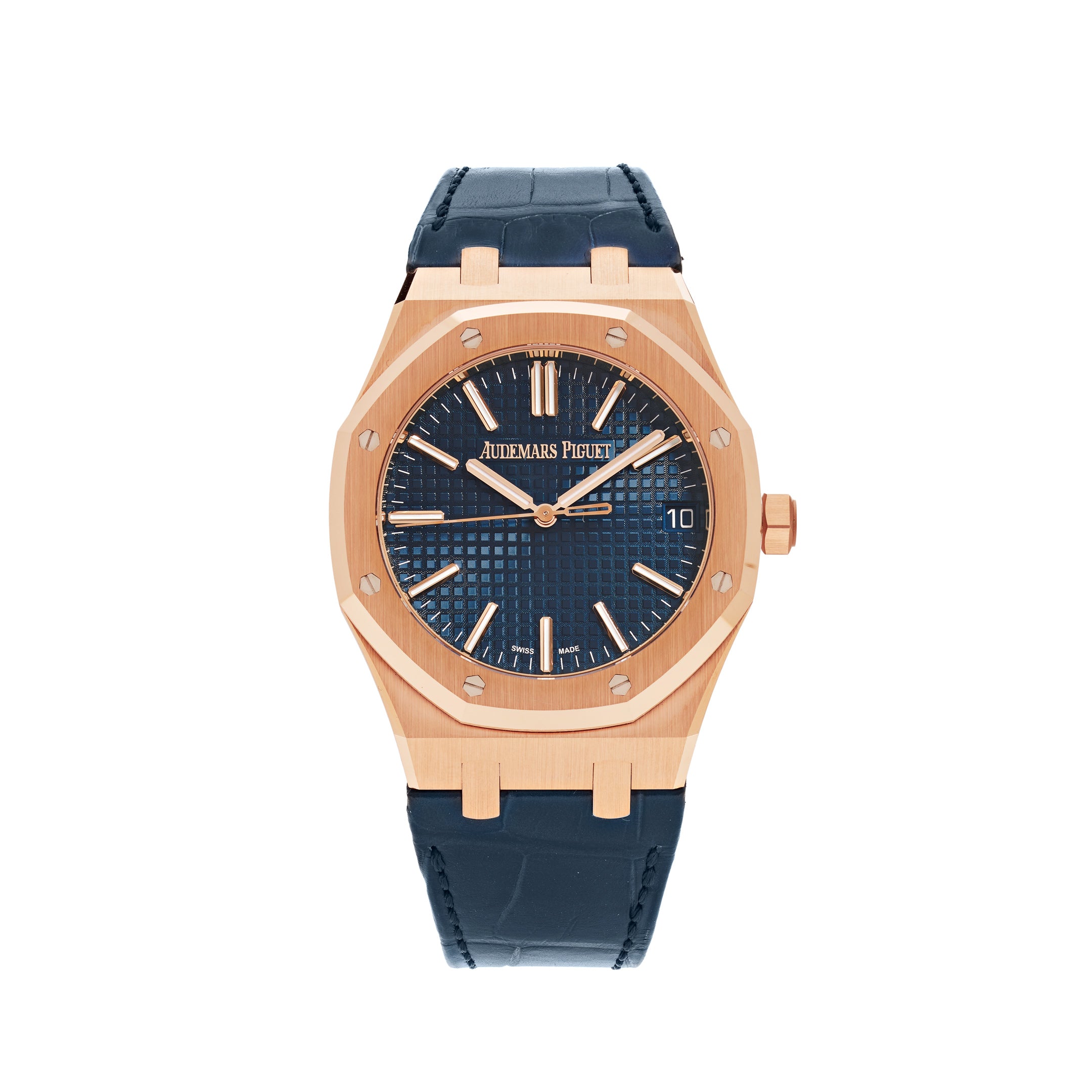 Audemars Piguet Royal Oak Selfwinding 41mm Rose Gold Blue Dial 15510OR.OO.D315CR.02