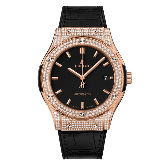 Hublot Classic Fusion King Gold Pav�� Ref. # 511.OX.1181.LR.1704